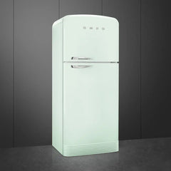 Retro-Style Refrigerator (19.3 cu ft, Right Hinge) - Pastel Green