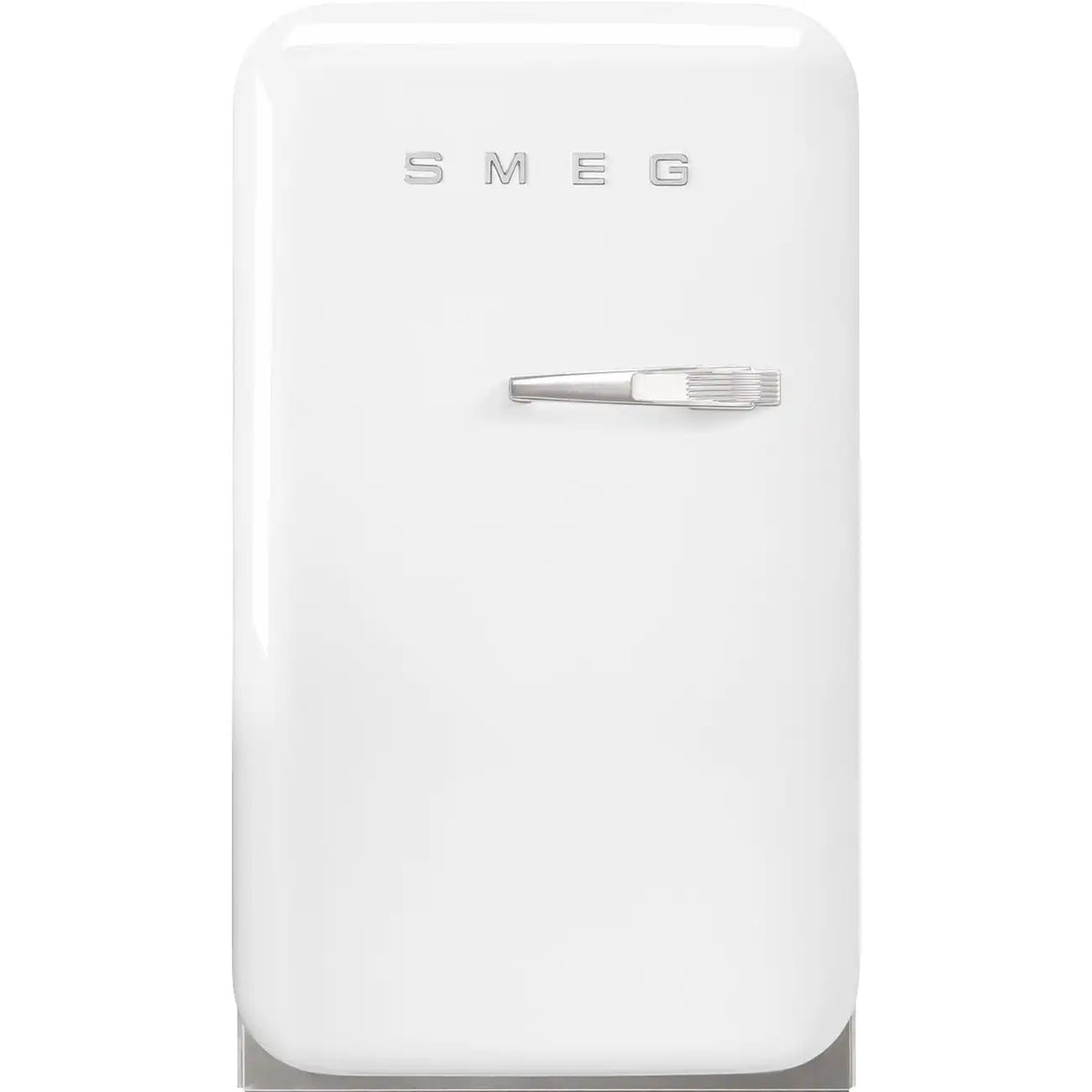 Retro-Style Refrigerator (1.2 cu ft, Left Hinge) - White