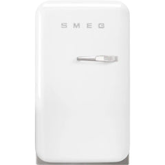 Retro-Style Refrigerator (1.2 cu ft, Left Hinge) - White