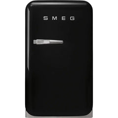 Retro-Style Refrigerator (1.2 cu ft, Right Hinge) - Black