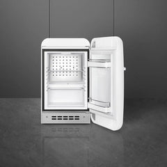 Retro-Style Refrigerator (1.2 cu ft, Right Hinge) - White