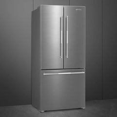 French Door Refrigerator (16 cu ft, 30", Freestanding) - Stainless Steel