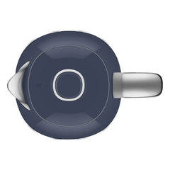 Retro-Style Electric Kettle (7 Cups) - Navy Blue