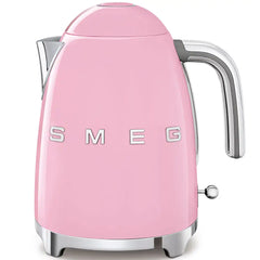 Retro-Style Electric Kettle (7 Cups) - Pink
