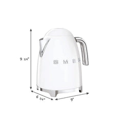 Retro-Style Electric Kettle (7 Cups) - White