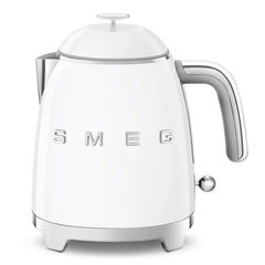 Mini Electric Kettle (3 Cups) - Retro-Style White