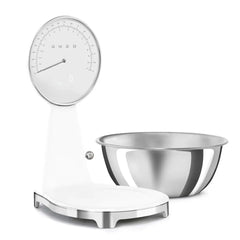 Retro-Style Kitchen Scale - White