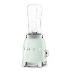 Personal Blender with 2 Travel Bottles - Retro-Style Pastel Green