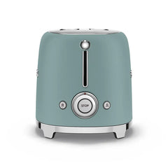 Retro-Style Toaster - Jade Green Matte