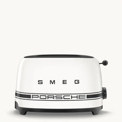 Porsche x SMEG Retro-Style 2-Slice Toaster - Carrara White