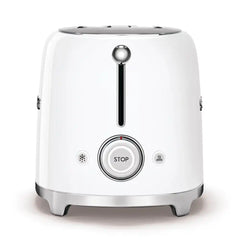 2-Slice Toaster - Retro-Style White