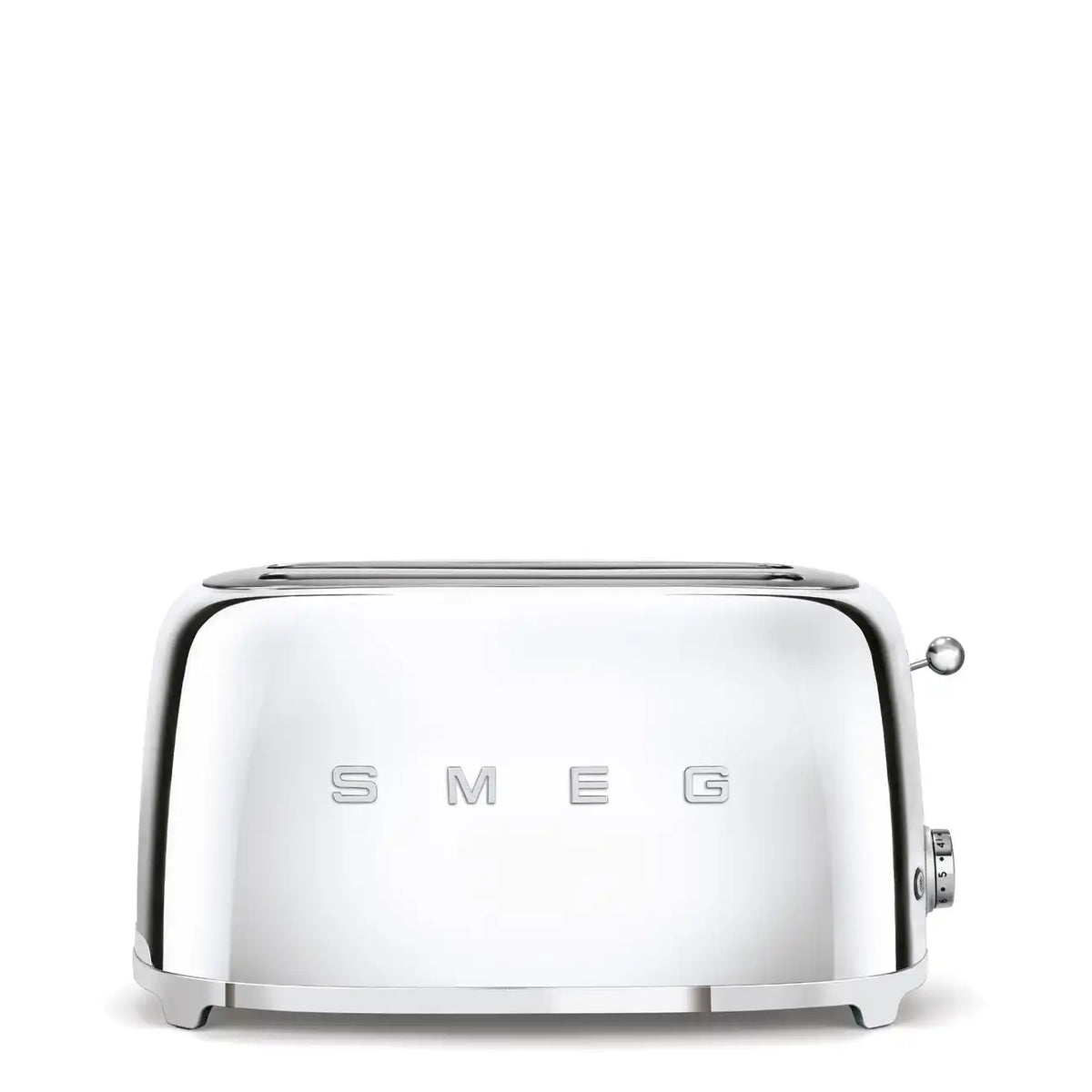 4-Slice Toaster (Long Slots) - Retro-Style Stainless Steel