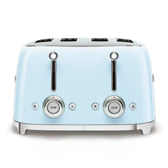 4-Slice Toaster - Retro-Style Pastel Blue