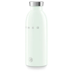 SMEG x 24Bottles® Insulated Stainless Steel Bottle (17 oz) - Pastel Green