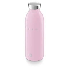 SMEG x 24Bottles® Insulated Stainless Steel Bottle (17 oz) - Pink