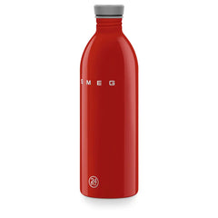 SMEG x 24Bottles® Stainless Steel Bottle (34 oz) - Red