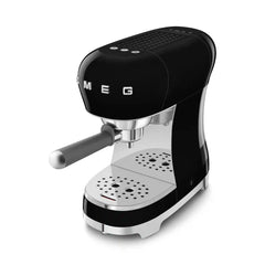 SMEG Retro-Style Manual Espresso Machine - Black