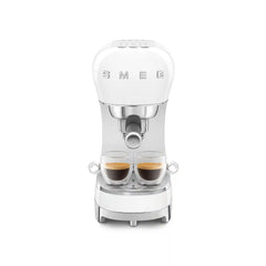 SMEG Retro-Style Manual Espresso Machine - White