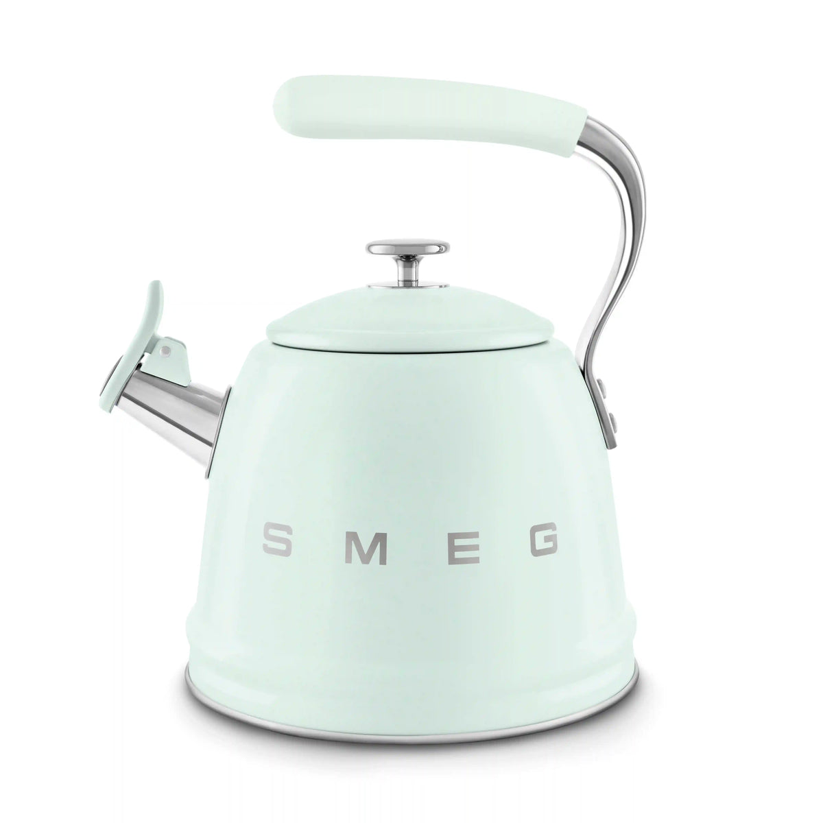 Whistling Kettle (10 Cup) - Retro-Style Pastel Green